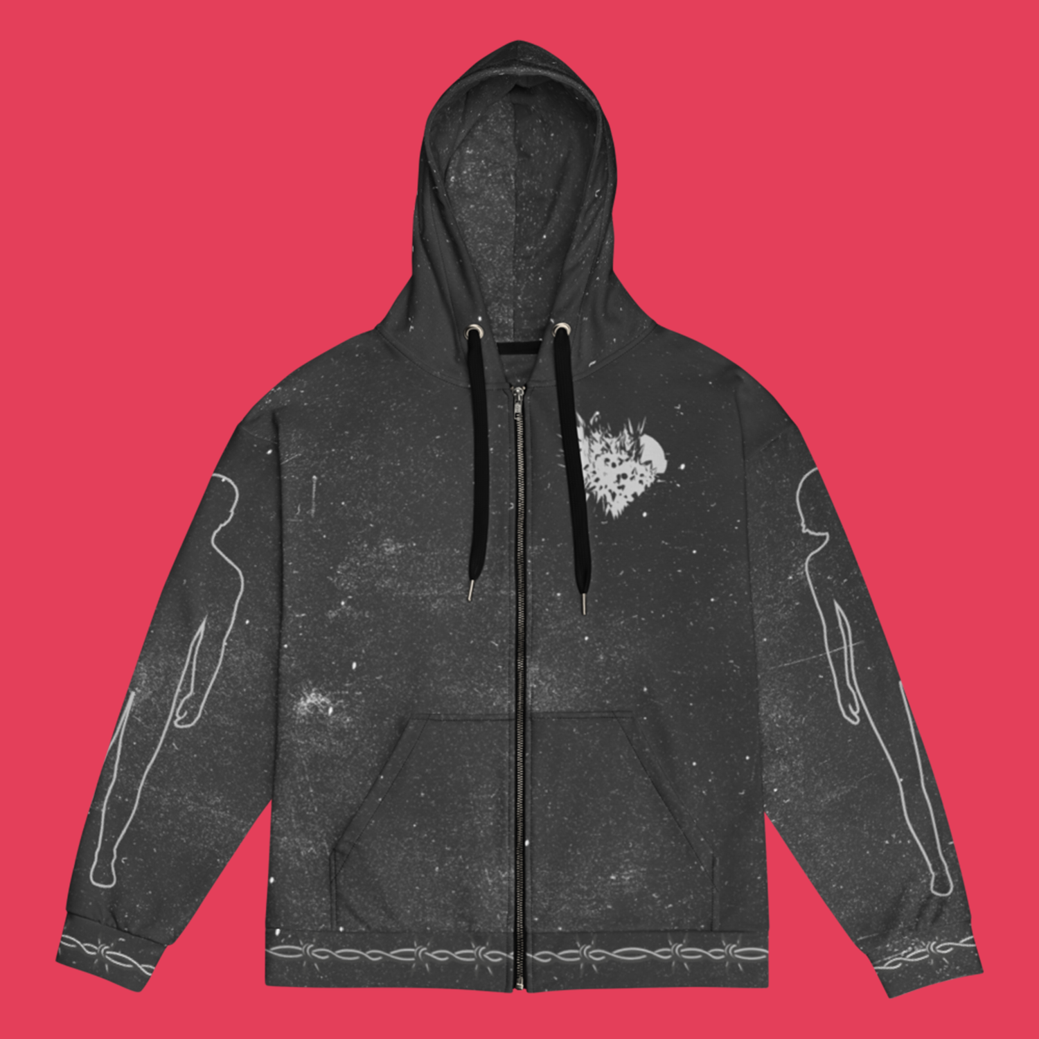 Neo Tribal Tranquility Zip Hoodie — ian